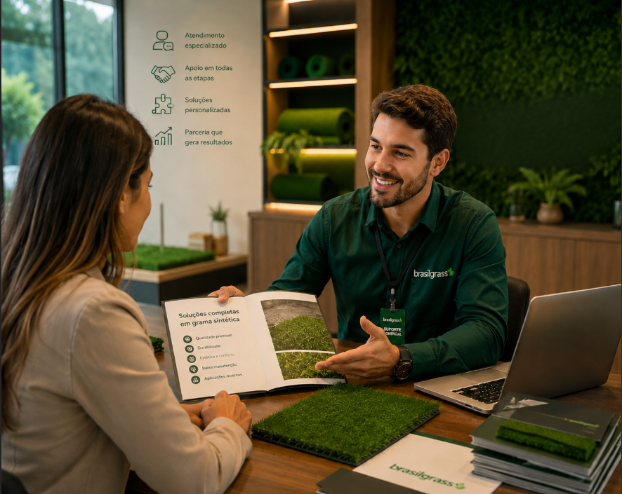 Suporte comercial dedicado