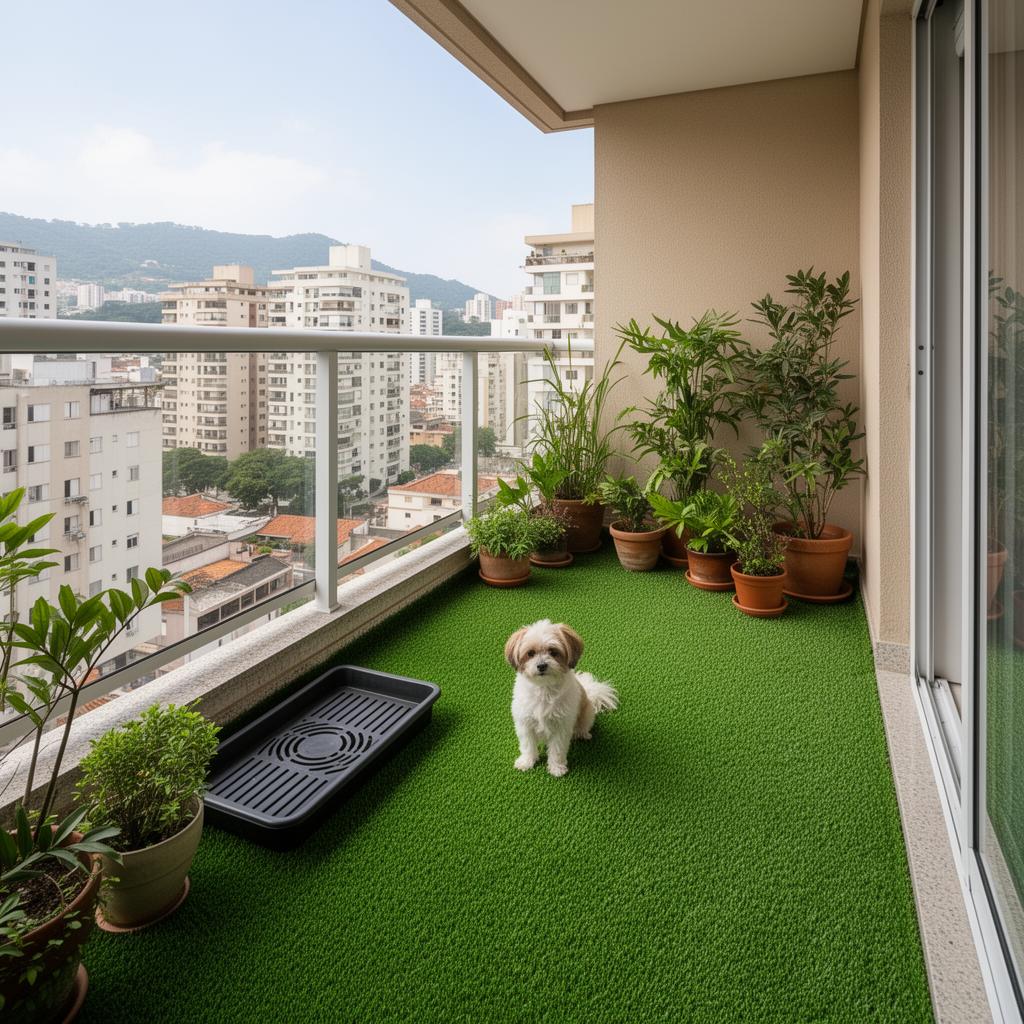 Apartamento com varanda